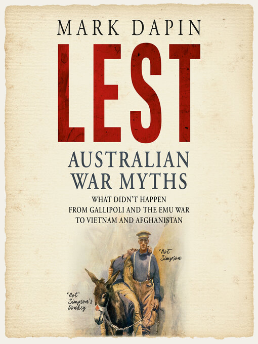 Title details for Lest by Mark Dapin - Wait list